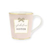 Picture of MADELINE FABULOUS SISTER PINK STRIPED MUG